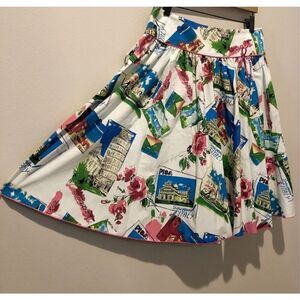 Italy Theme Pinup Skirt